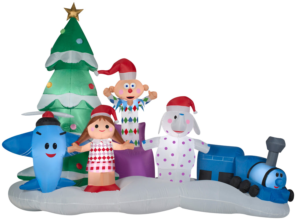 Airblown Inflatable Island of Misfit Toys from Rudolph the Red-Nosed Reindeer